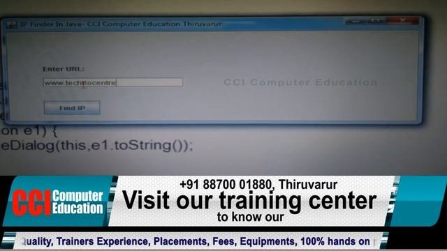CCI Thiruvarur Python JAVA  Webdesign Android Dev Javascipt Training Centre
