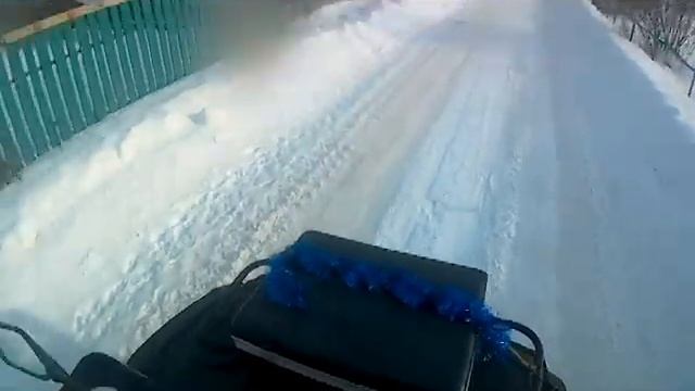 Зимние забавы! Покатушки на квадроцикле, бублике и снегокате! смотреть онлайн