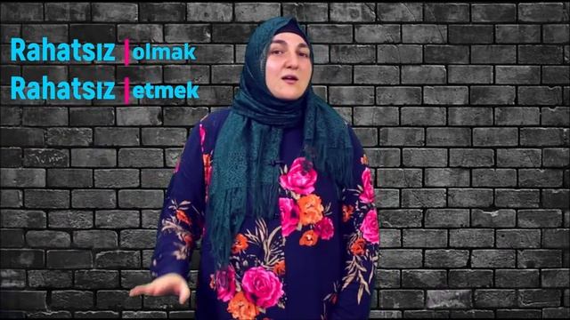 Rahat - это не лукум? Есть глаголы с этим словом: Rahatsız etmek, Rahatsız olmak. смотреть онлайн