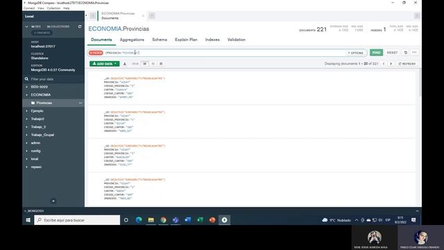 Grupo 5 Mongo DB Compas смотреть онлайн