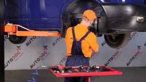 VW TRANSPORTER T4 első féktárcsák és első fékbetétek csere