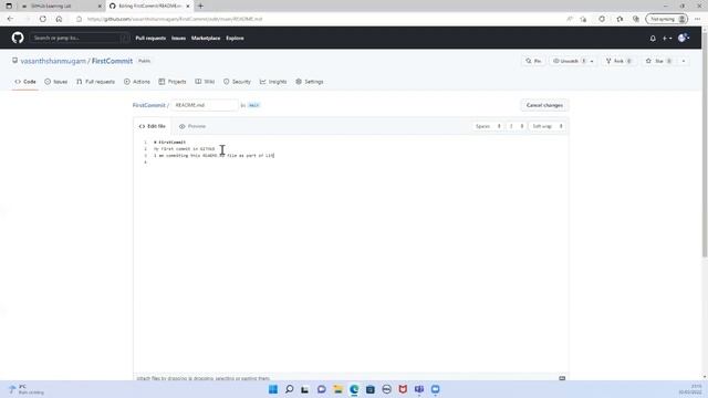 How do you do a commit to GitHub | Your First commit in GITHUB.com| Create a new repository & Commi смотреть онлайн