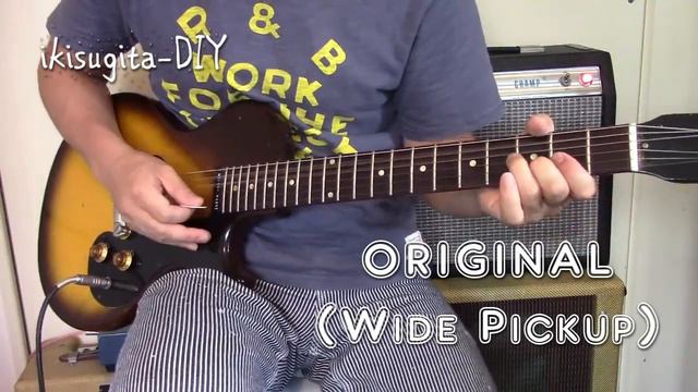 【P-90 MOD】Gibson Melody Maker 1959 смотреть онлайн