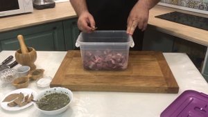 ШАШЛЫК из СВИНОГО СЕРДЦА на МАНГАЛЕ.