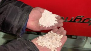 Помол ангидрита на мельнице "ТРИБОКИНЕТИКА-6050"