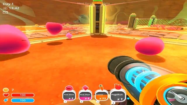 Мини Игры: Выращиваем слизней  (SlimeRancher) смотреть онлайн