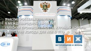 Участие Россельхознадзора в международной выставке «Мясная промышленность. Куриный король»