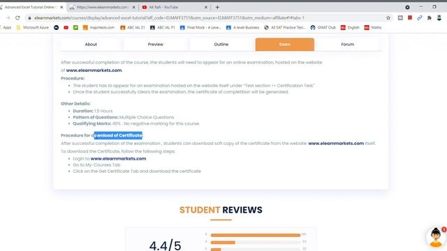 FREE Certification Courses | Advance Microsoft Excel | Free Course with Free Certificate | Student