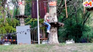 ВЕРЕВОЧНЫЙ ПАРК испытания Лень в Пень Вертикаль и Энерджи