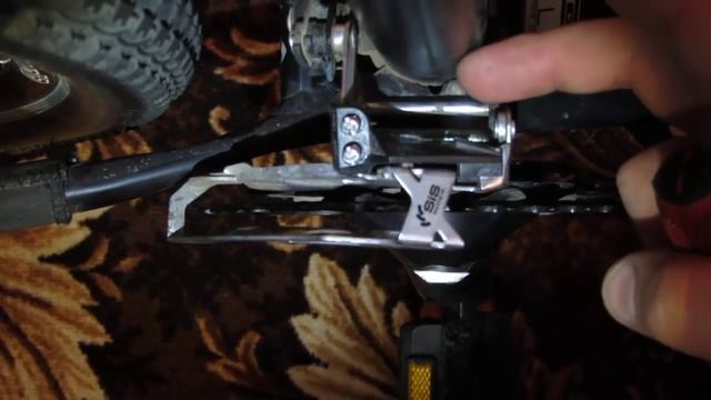 Настройка переднего переключателя скоростей велосипеда смотреть онлайн