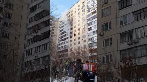 Пожар на Генерала Кузнецова, метро Жулебино