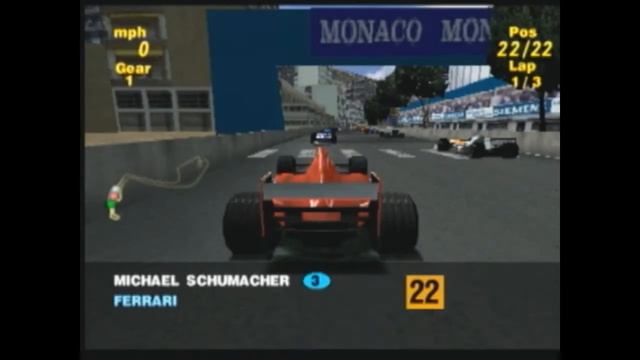 Formula One 99 Gameplay With Commentary смотреть онлайн