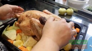 Утка запеченая в духовке. Проще не бывает. (Готовим муларда)