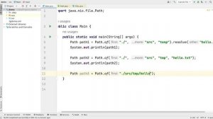 How to Create Path Object in Java | Absolute Path vs Relative Path | File Handling in Java