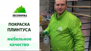 Крашеные плинтуса и наличники для дома от ЛесоБиржи