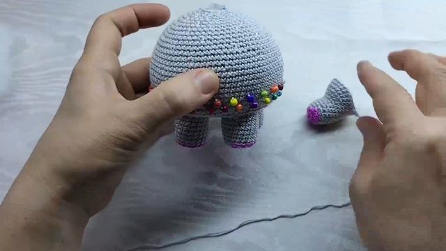 Слон/ Подробный Мастер-класс/ English Patterns in Description