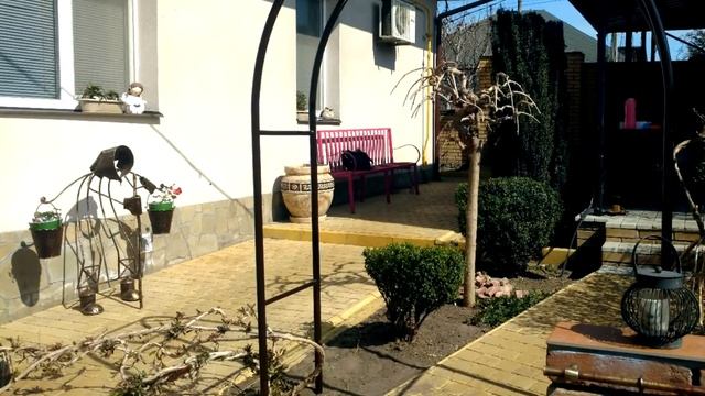 Арка металлическая для вьющихся растений смотреть онлайн