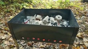 как разжечь угли для шашлыка