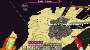 How I Trapped Ender Dragon in Survival Minecraft!