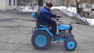 мини трактор самодельный