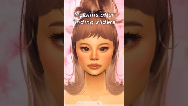 MY SIMS BEFORE AND AFTER FINDING SLIDERS | The Sims 4