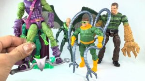 Spider-Man Villains Marvel Legends Spider-Man Sandman doc oc vulture green goblin mysterio 6” figur