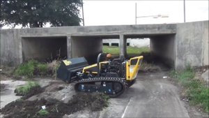 Robogreen   Робот, косилка на радиуправлении, мульчер на радиоуправлении, многофункциональная машин