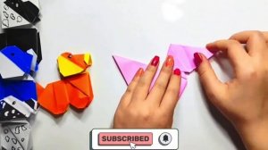 Origami dog | Origami dog for beginners | How to make an origami dog?