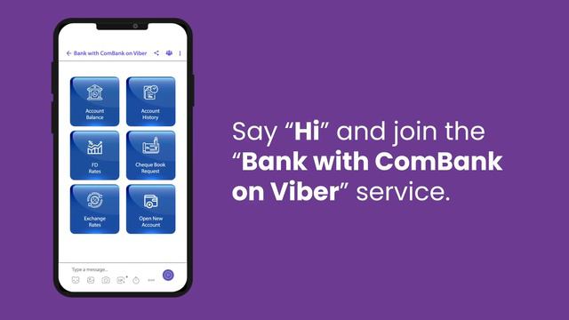 ComBank - Bank with ComBank on Viber - English 2021 смотреть онлайн