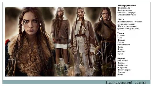 Как найти свой стиль? ШАГ 1. Определение стилевых направлений. Натуральный стиль смотреть онлайн