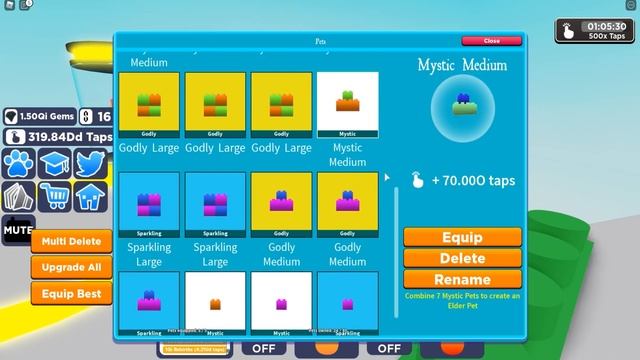 ОБНОВА BRICKS! ГЕЙМПАС ЗА 500 СУПЕР ТОКЕНОВ В СИМУЛЯТОРЕ КЛИКА! ROBLOX [BRICKS] TAPPING SIMULATOR смотреть онлайн