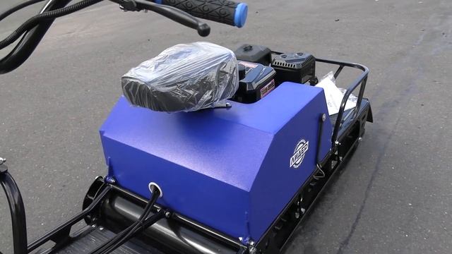 Мотобуксировщик СИГМА-2, 8 л.с. (KP230) с лыжным модулем. Краткий видео-обзор, ростовая геометрия. смотреть онлайн