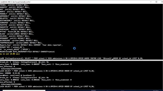 INFO 366 9 Query Optimization Assignment