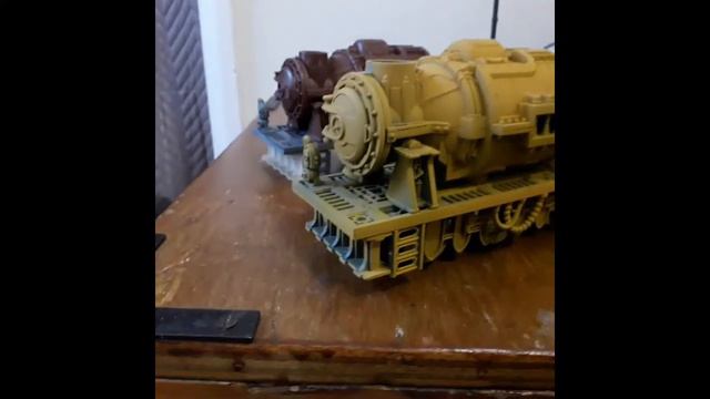 Scratch Built, Warhammer 40,000: "Dora" Railway Gun - Part 3 смотреть онлайн