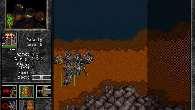 Warcraft 2: Tides of Darkness - Human Campaign Gameplay - Mission 14 (FINAL) смотреть онлайн