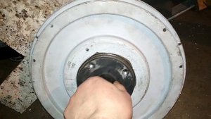 Как Закрепить маховик!!! На валу дровокола