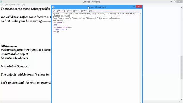 Data Types Python | Objects In Python
