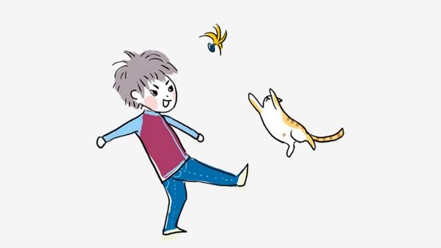 Читаем детям поучительный рассказ "Дима и кошки" смотреть онлайн