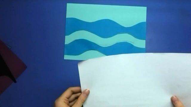 Поделка из бумаги "Кораблик на волнах" смотреть онлайн