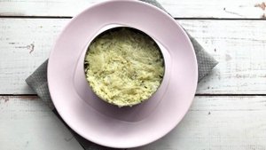 Салат Невеста с копченой курицей и грибами