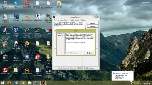 4.5.2 Comprobación de temperaturas con speedfan смотреть онлайн