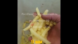 Обзор бюджетной Овощерезки для соломки и картофеля фри QC-PS-30 от РостПищМаш