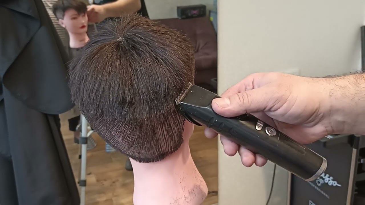 как правильно стричь машинкой, триммером, стрижка машинкой, men's haircut, haircut machine смотреть онлайн
