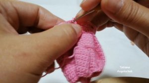 МК Вяжем платье для барби крючком. Одежда для кукол крючком и спицами.МК Вяжем платье для барби крюч