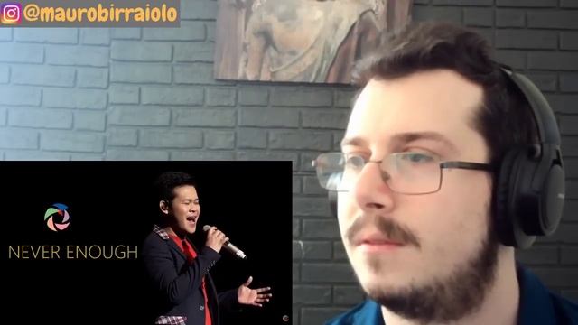 Marcelito Pomoy Performs 'Never Enough' at One Magical Night Concert Reaction смотреть онлайн