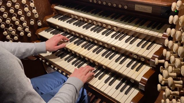 Bach | Trio "Ich hatte viel Bekümmernis" - James Orford at the Grand Organ of Westminster Cathedral смотреть онлайн