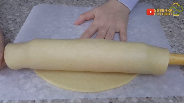 Очень вкусный рассыпчатый пирог! Пирог просто тает во рту * УЗБЕЧКА ГОТОВИТ