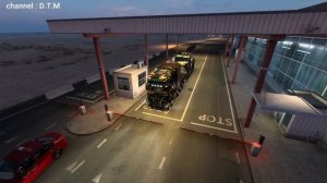 ets 2 Scania RJL U.S. Army Eagle Skin ,MILITARY CARGO PACK ,promods middle east iraq drive D.T.M
