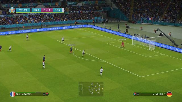 UEFA EURO 2020: France vs Germany - eFootball PES 2021 (PS5 4K 60FPS) смотреть онлайн