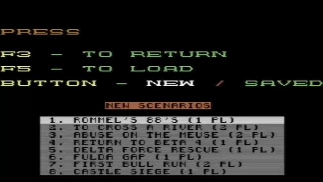 C64 Wargame Construction Set 1987 SSI STRATEGIC SIMULATIONS Side A+B d64 zip COMMODORE 64 смотреть онлайн